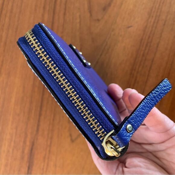 New ✨ KATE SPADE Wellesley Full Size Cobalt Blue Wallet - Picture 8 of 14